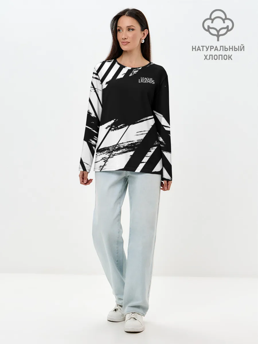 Лонгслив женский. Хлопок / League of Legends