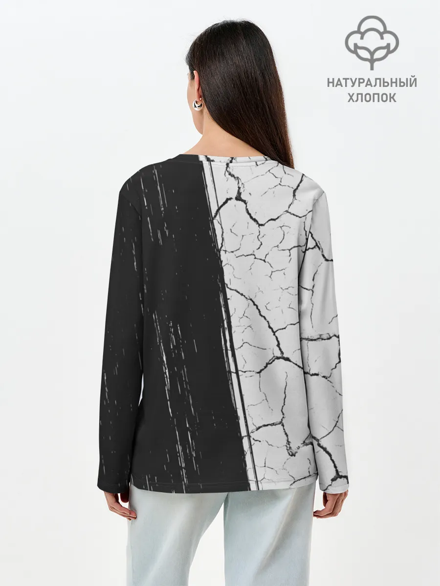 Лонгслив женский. Хлопок / MARILYN MANSON / М. МЭНСОН