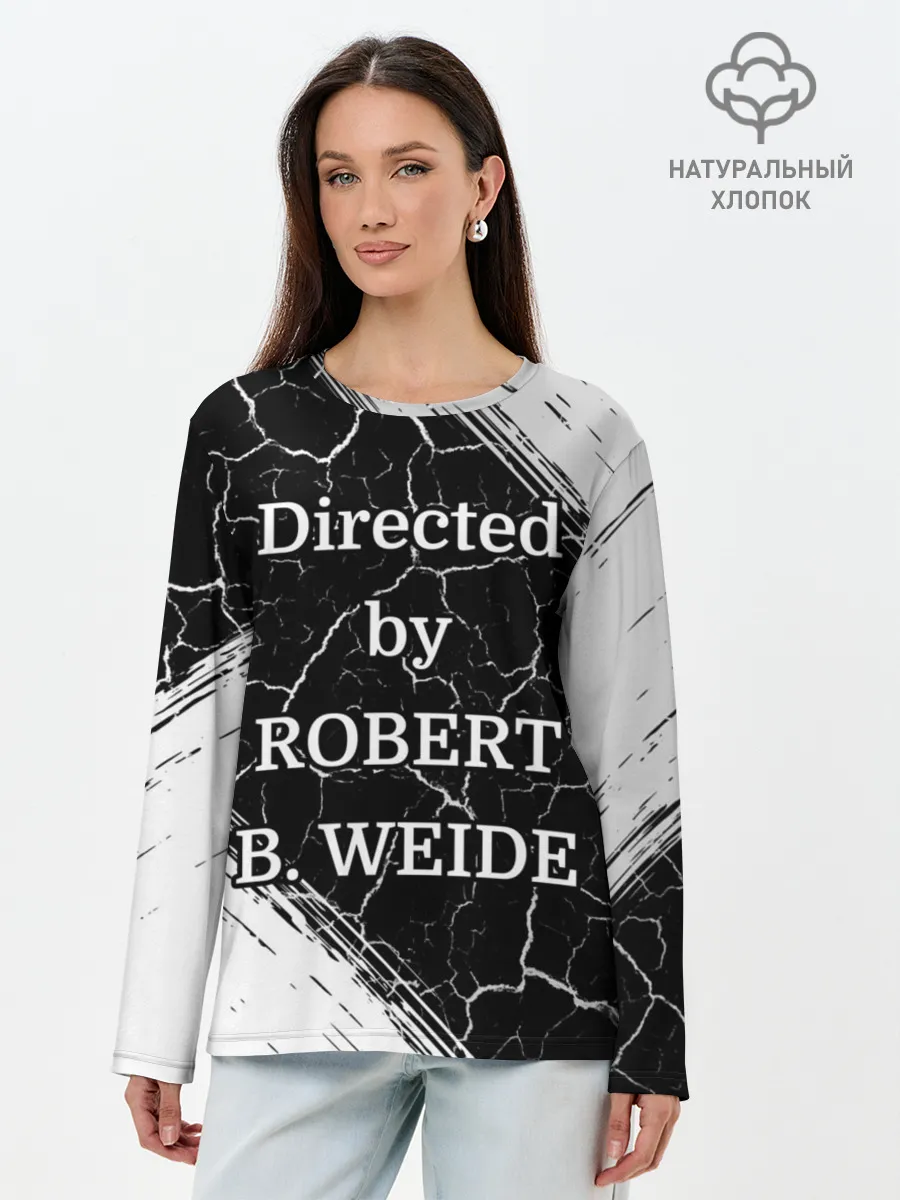 Лонгслив женский. Хлопок / Directed by ROBERT B. WEIDE