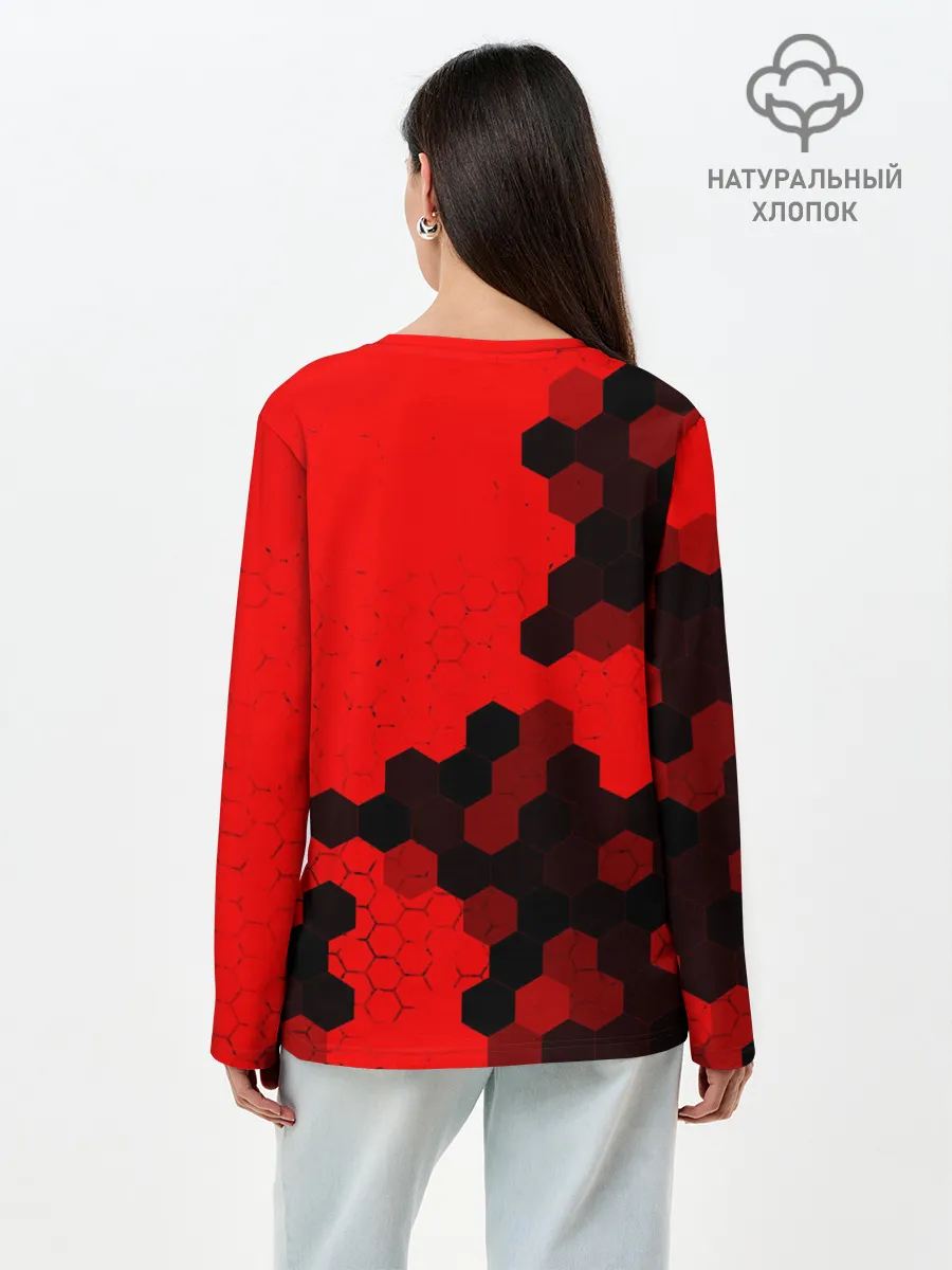 Лонгслив женский. Хлопок / JUST DO IT