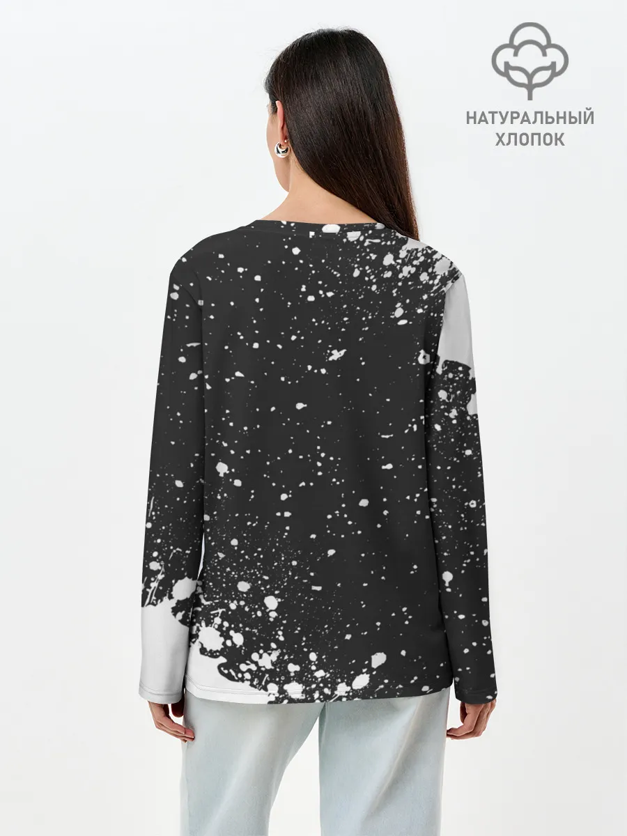 Лонгслив женский. Хлопок / REAL MADRID / РЕАЛ МАДРИД