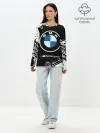 Лонгслив женский. Хлопок / BMW / БМВ