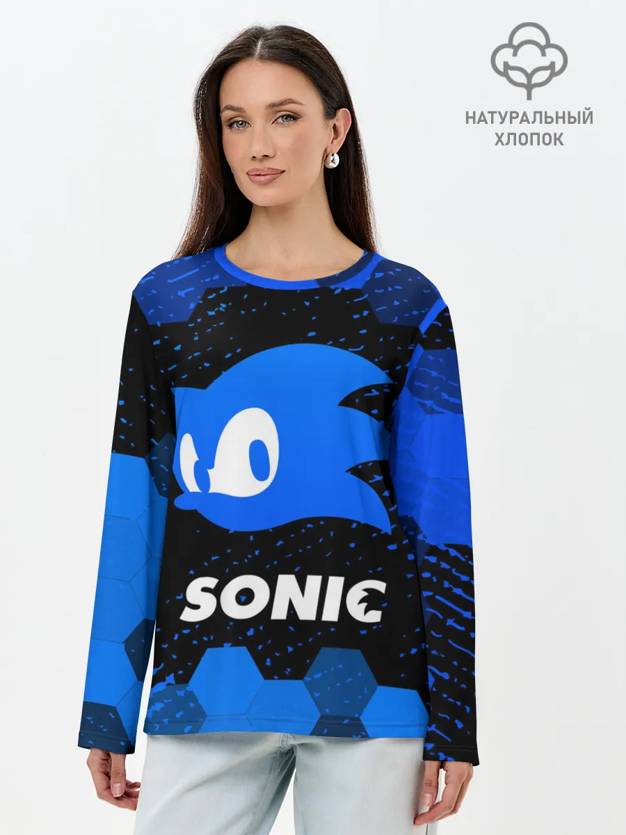 Лонгслив женский. Хлопок / СОНИК / SONIC
