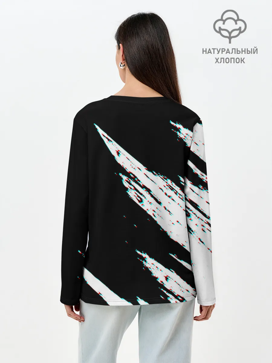 Лонгслив женский. Хлопок / RAINBOW SIX SIEGE.