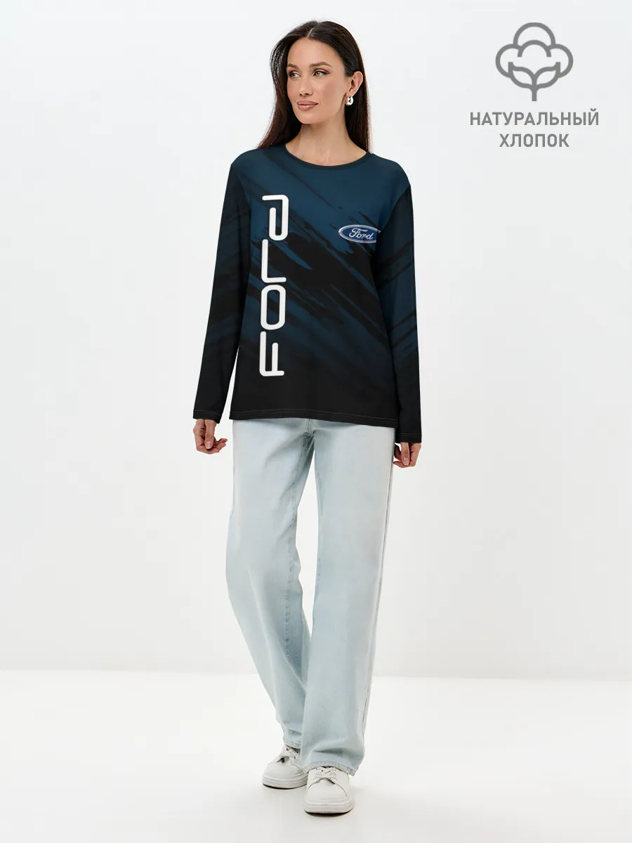 Лонгслив женский. Хлопок / FORD