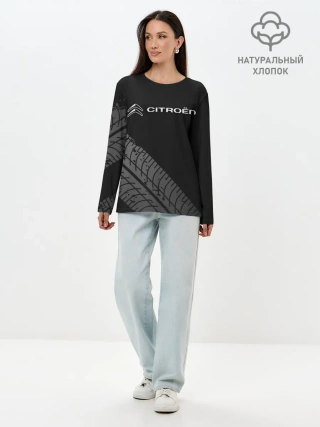 Лонгслив женский. Хлопок / CITROEN