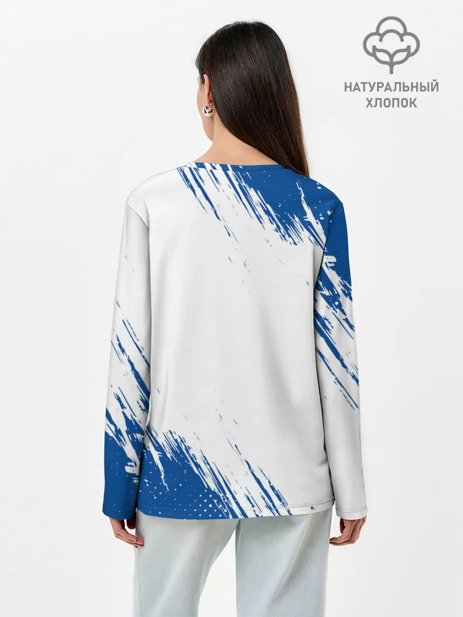 Лонгслив женский. Хлопок / REAL MADRID / РЕАЛ МАДРИД