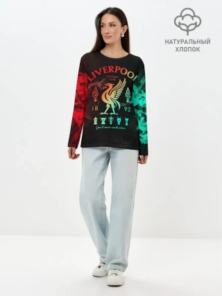Лонгслив женский. Хлопок / LIVERPOOL FC