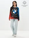 Лонгслив женский. Хлопок / BMW / БМВ