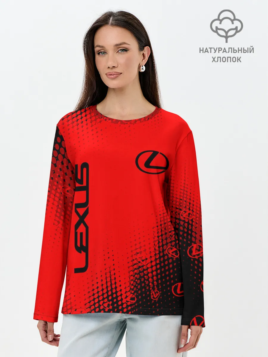 Лонгслив женский. Хлопок / LEXUS / ЛЕКСУС