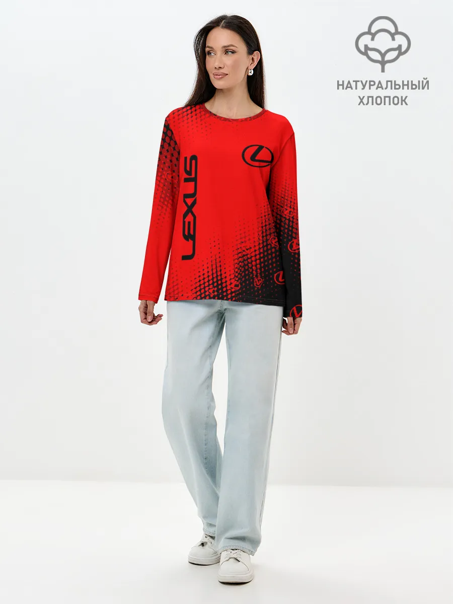 Лонгслив женский. Хлопок / LEXUS / ЛЕКСУС