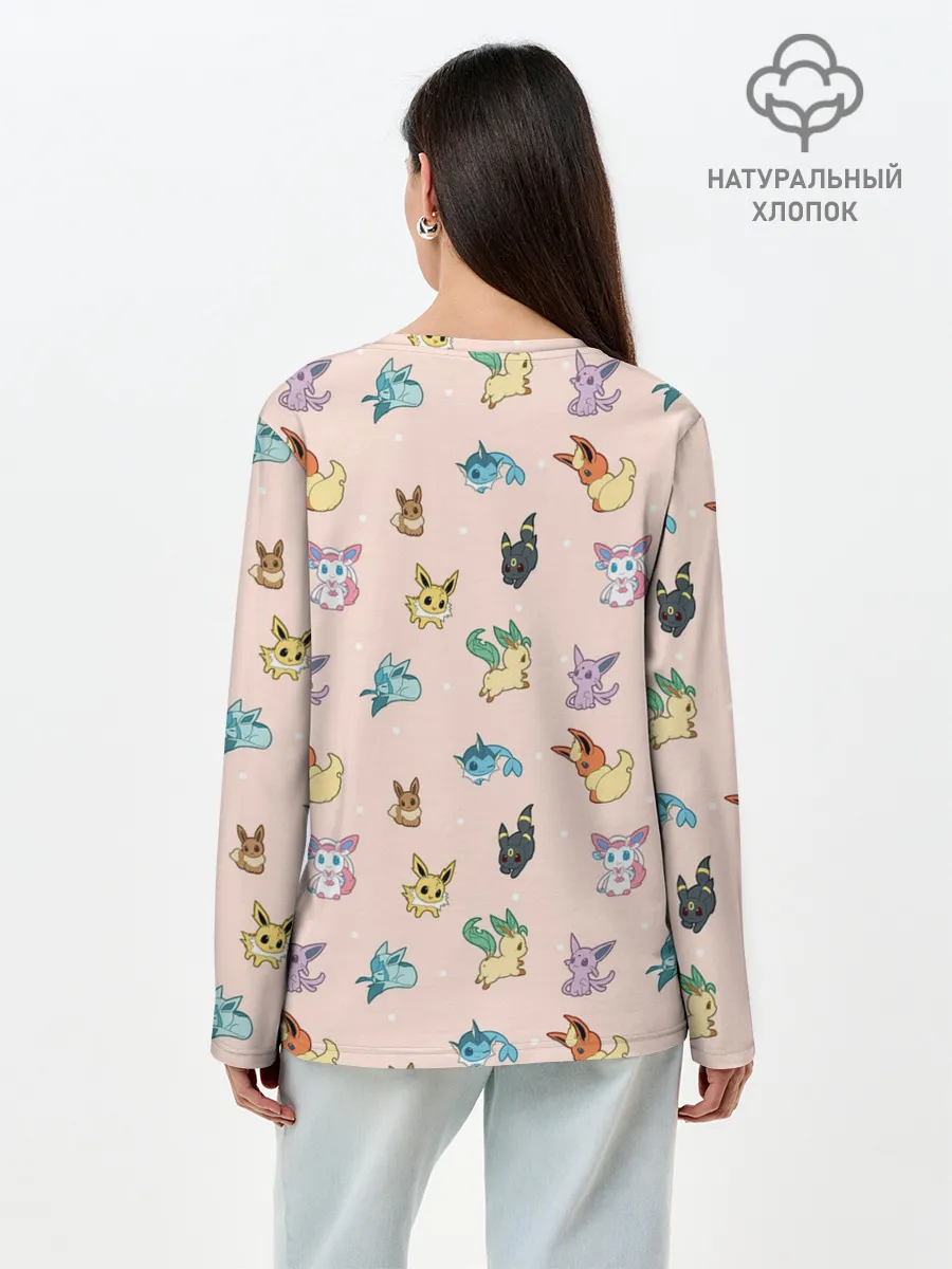 Лонгслив женский. Хлопок / Иви