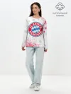 Лонгслив женский. Хлопок / FC BAYERN / БАВАРИЯ