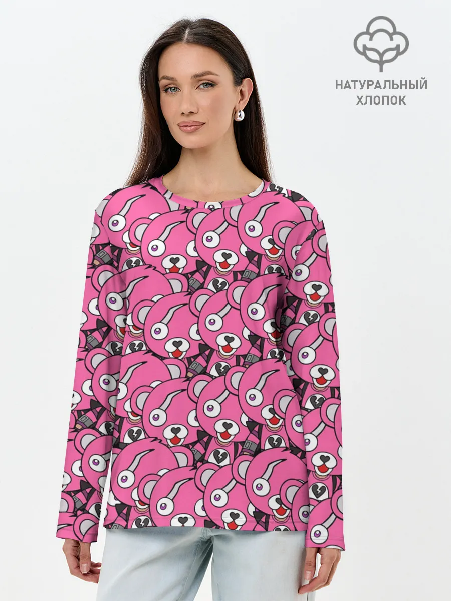 Лонгслив женский. Хлопок / FORTNITE