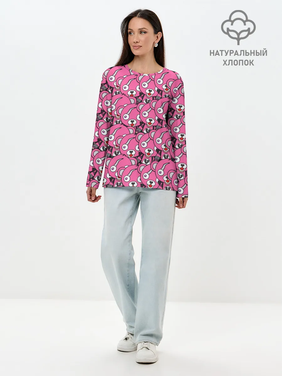 Лонгслив женский. Хлопок / FORTNITE