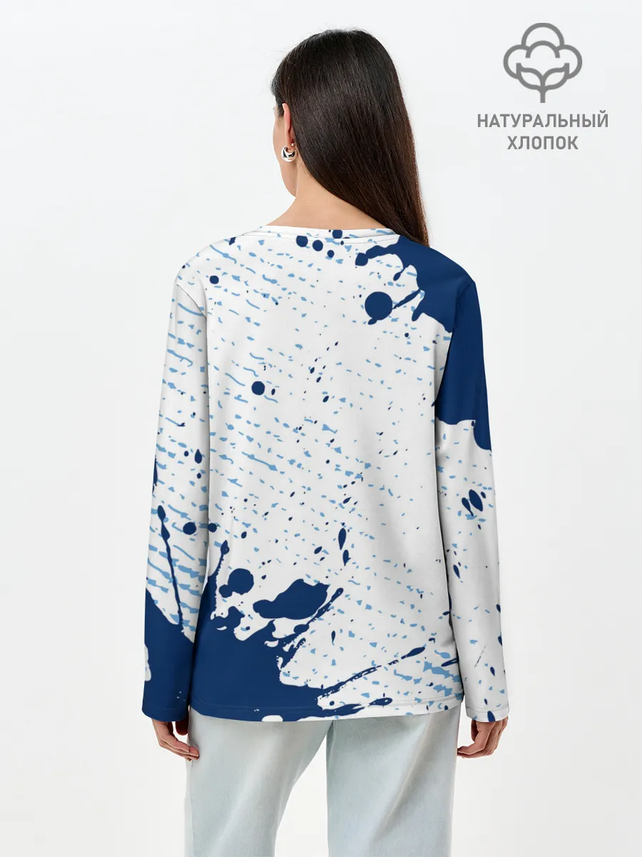 Лонгслив женский. Хлопок / MANCHESTER CITY Манчестер Сити