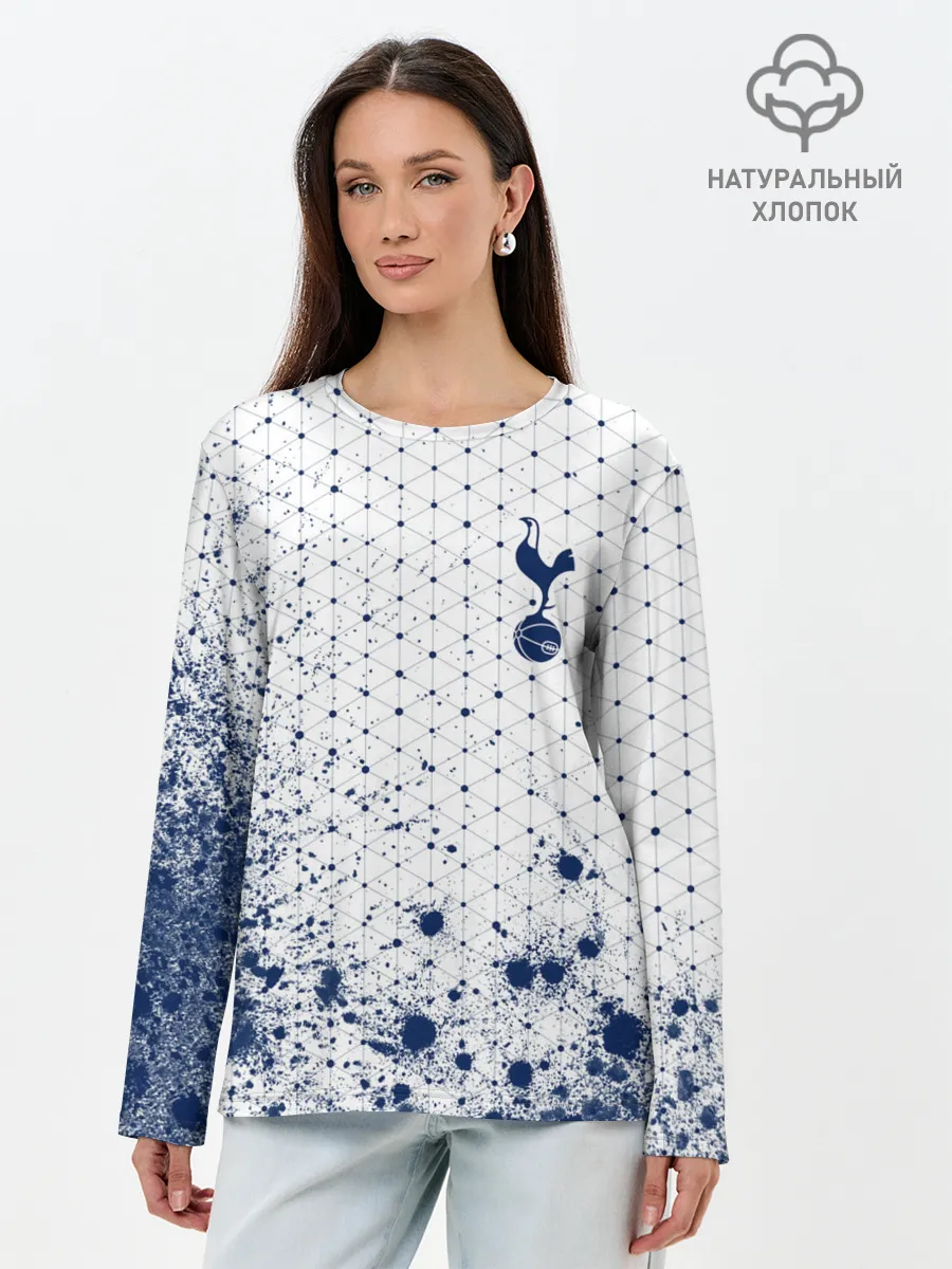 Лонгслив женский. Хлопок / TOTTENHAM HOTSPUR / Тоттенхэм
