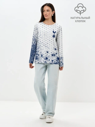 Лонгслив женский. Хлопок / TOTTENHAM HOTSPUR / Тоттенхэм