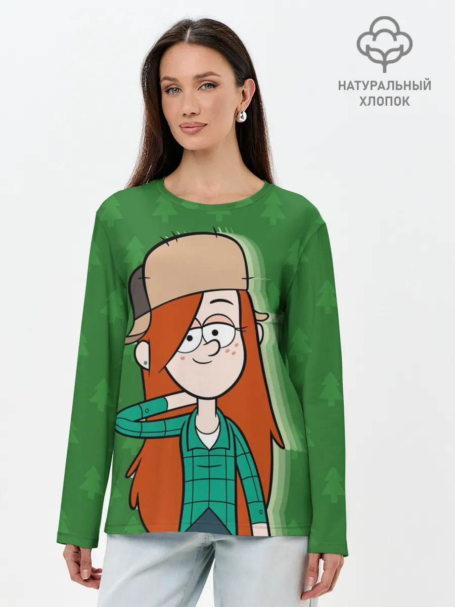 Лонгслив женский. Хлопок / Венди Кордрой