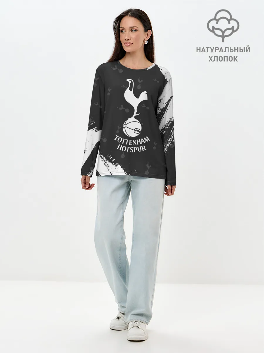 Лонгслив женский. Хлопок / TOTTENHAM HOTSPUR / Тоттенхэм