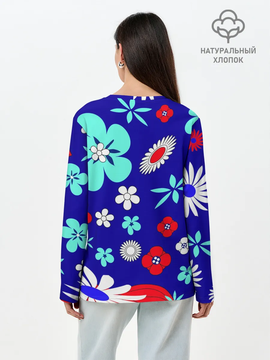 Лонгслив женский. Хлопок / Lorri