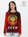 Лонгслив женский. Хлопок / СССР / USSR