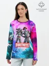 Лонгслив женский. Хлопок / fortnite