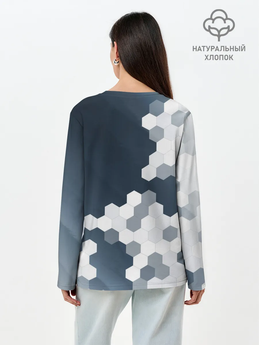 Лонгслив женский. Хлопок / EVE ONLINE / ИВ ОНЛАЙН