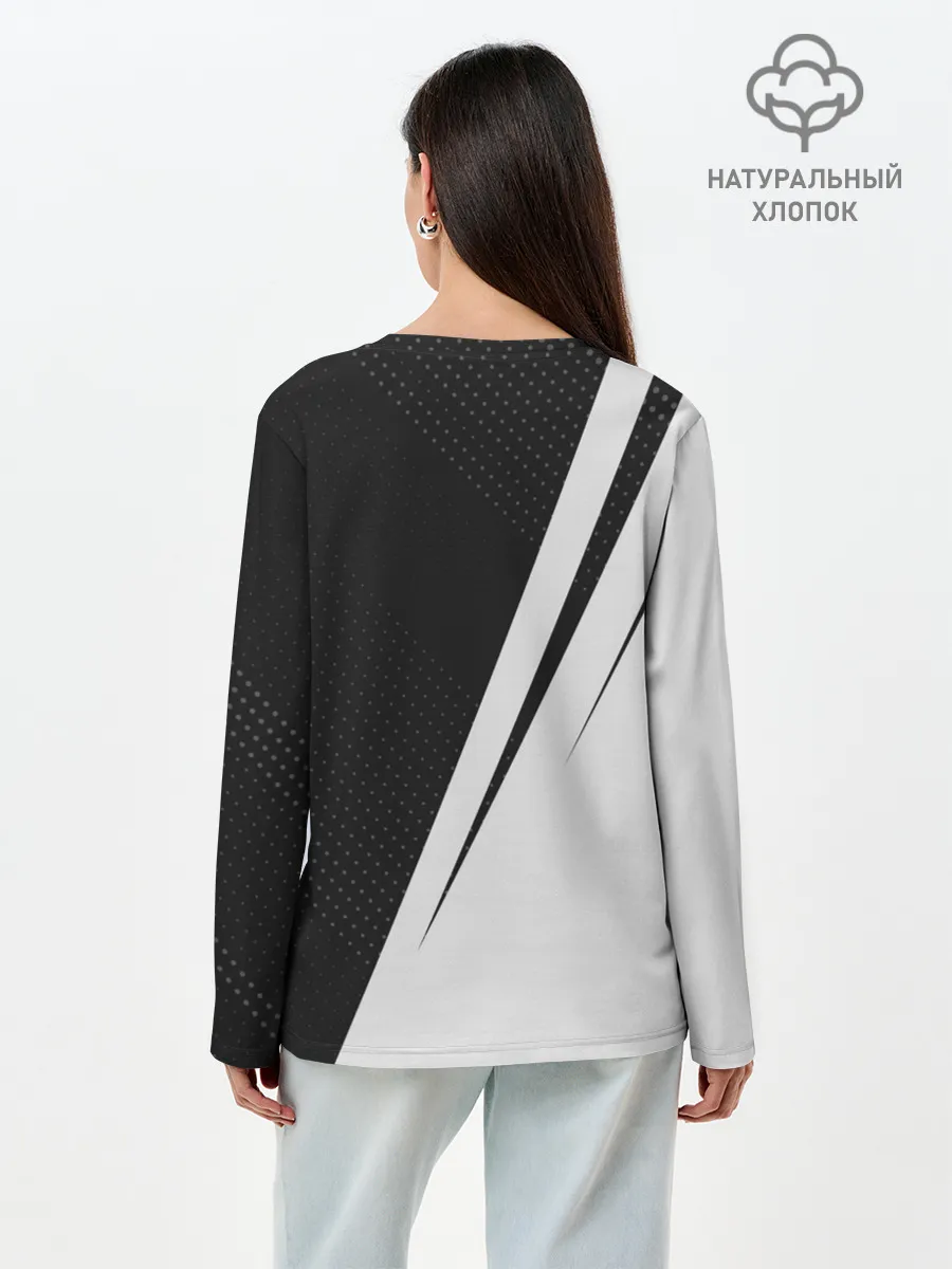 Лонгслив женский. Хлопок / REAL MADRID / РЕАЛ МАДРИД