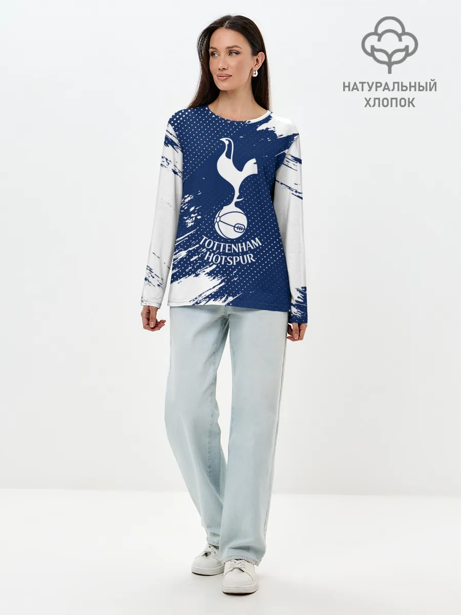 Лонгслив женский. Хлопок / TOTTENHAM HOTSPUR / Тоттенхэм