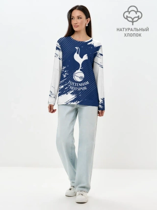 Лонгслив женский. Хлопок / TOTTENHAM HOTSPUR / Тоттенхэм