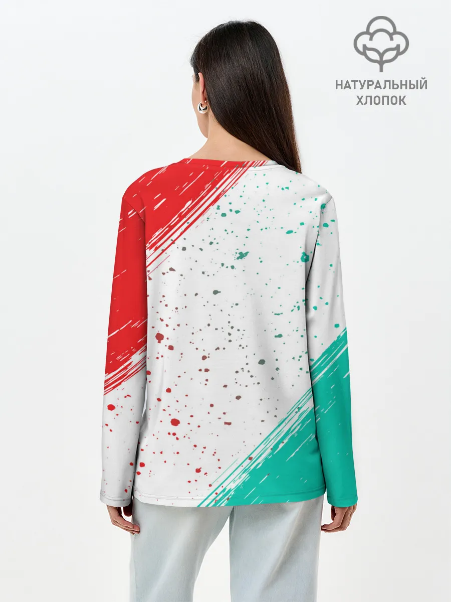 Лонгслив женский. Хлопок / LIVERPOOL / Ливерпуль