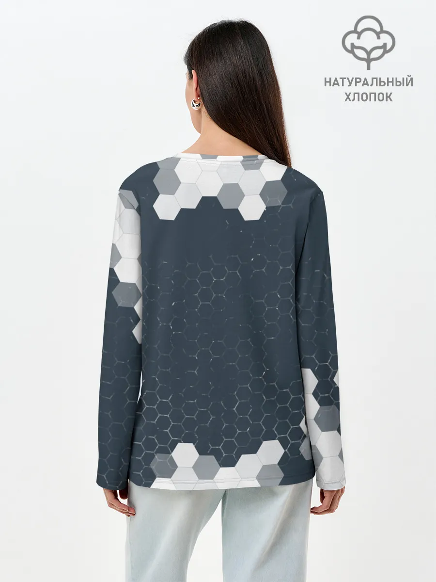 Лонгслив женский. Хлопок / EVE ONLINE / ИВ ОНЛАЙН