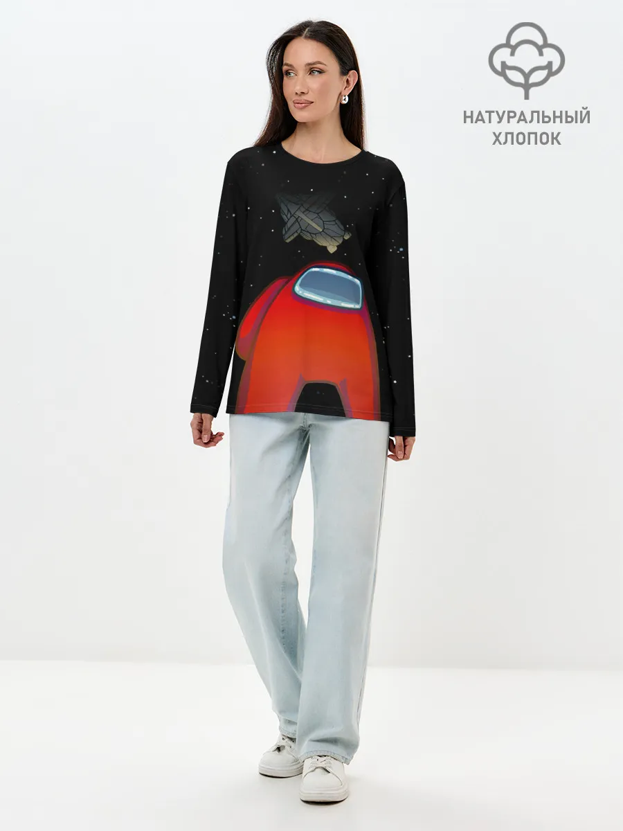 Лонгслив женский. Хлопок / Among Us