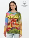 Лонгслив женский. Хлопок / Crash Bandicoot