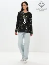Лонгслив женский. Хлопок / JUVENTUS.