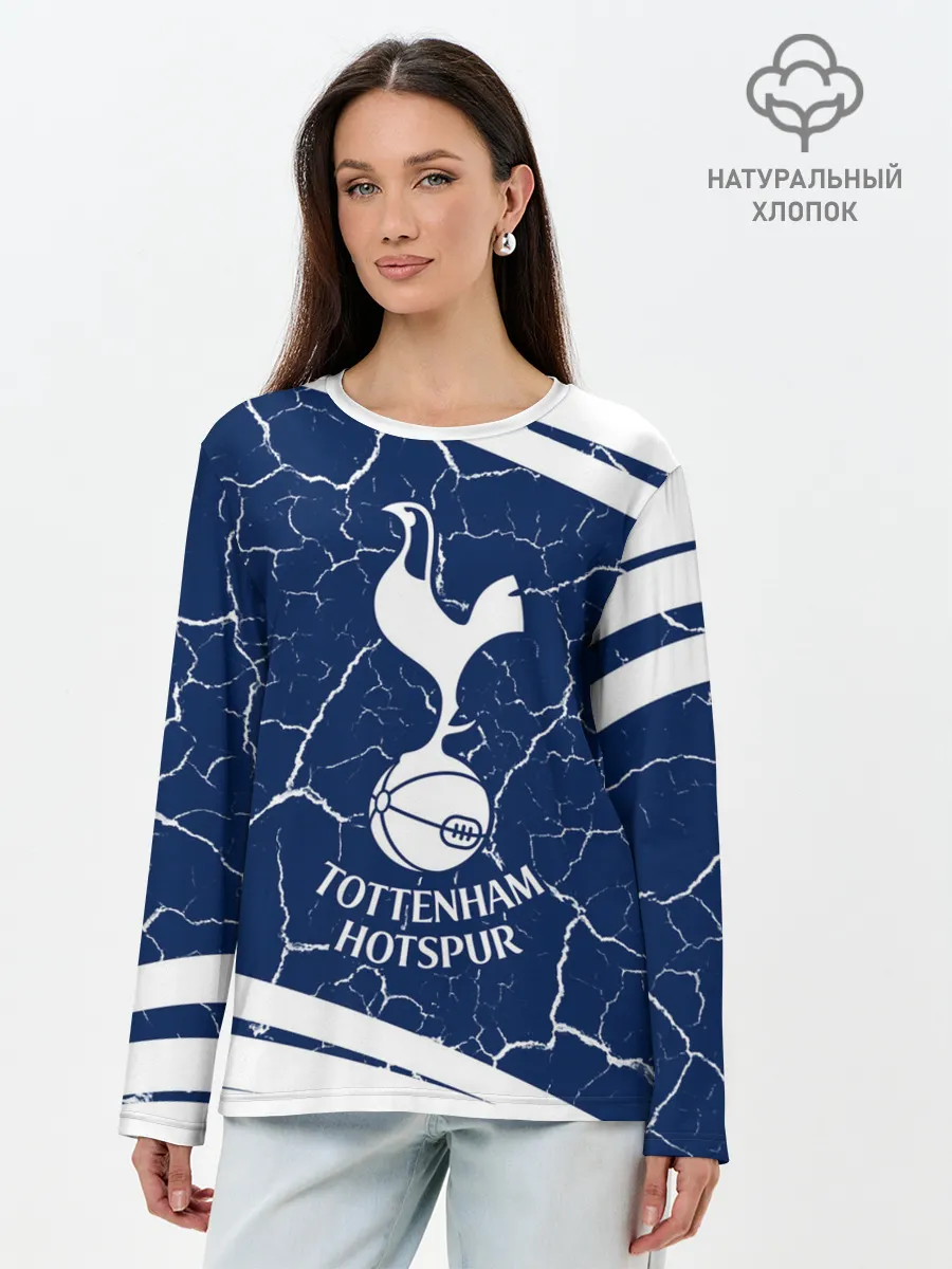 Лонгслив женский. Хлопок / TOTTENHAM HOTSPUR / Тоттенхэм