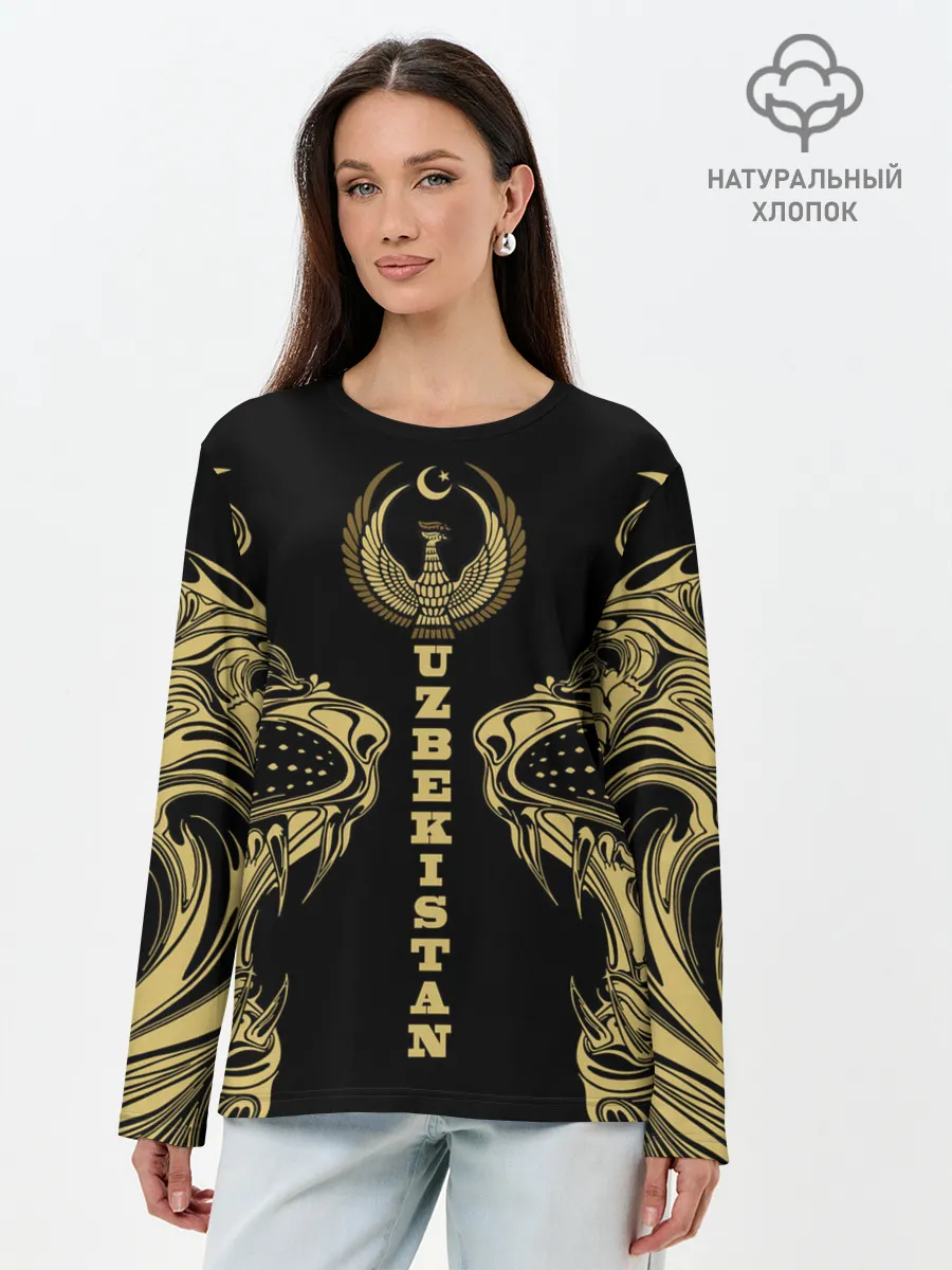 Лонгслив женский. Хлопок / Узбекистан