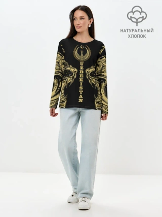 Лонгслив женский. Хлопок / Узбекистан