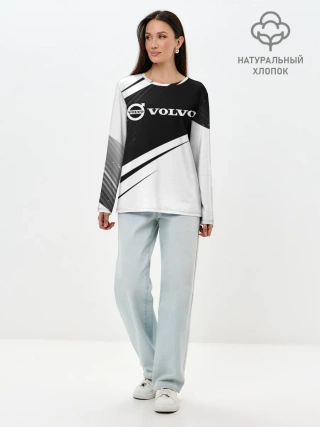 Лонгслив женский. Хлопок / VOLVO / Вольво