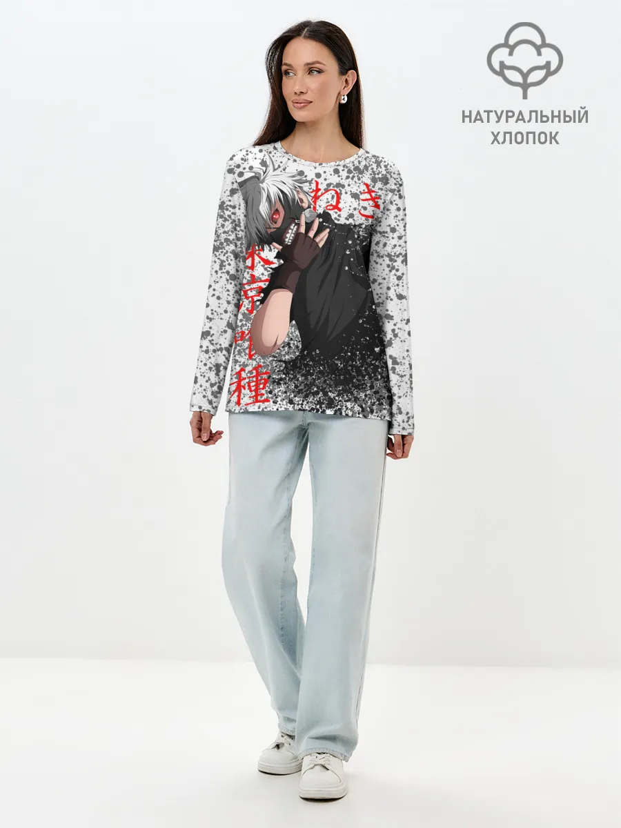 Лонгслив женский. Хлопок / ТОКИЙСКИЙ ГУЛЬ