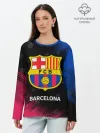 Лонгслив женский. Хлопок / BARCELONA / БАРСЕЛОНА