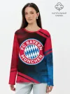 Лонгслив женский. Хлопок / FC BAYERN / БАВАРИЯ