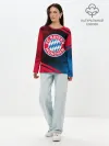 Лонгслив женский. Хлопок / FC BAYERN / БАВАРИЯ