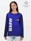 Лонгслив женский. Хлопок / BMW