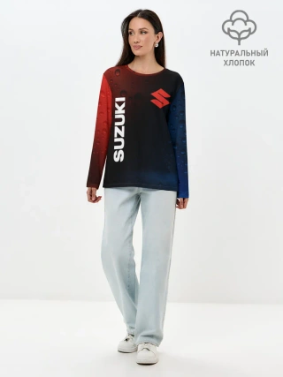 Лонгслив женский. Хлопок / SUZUKI / Сузуки