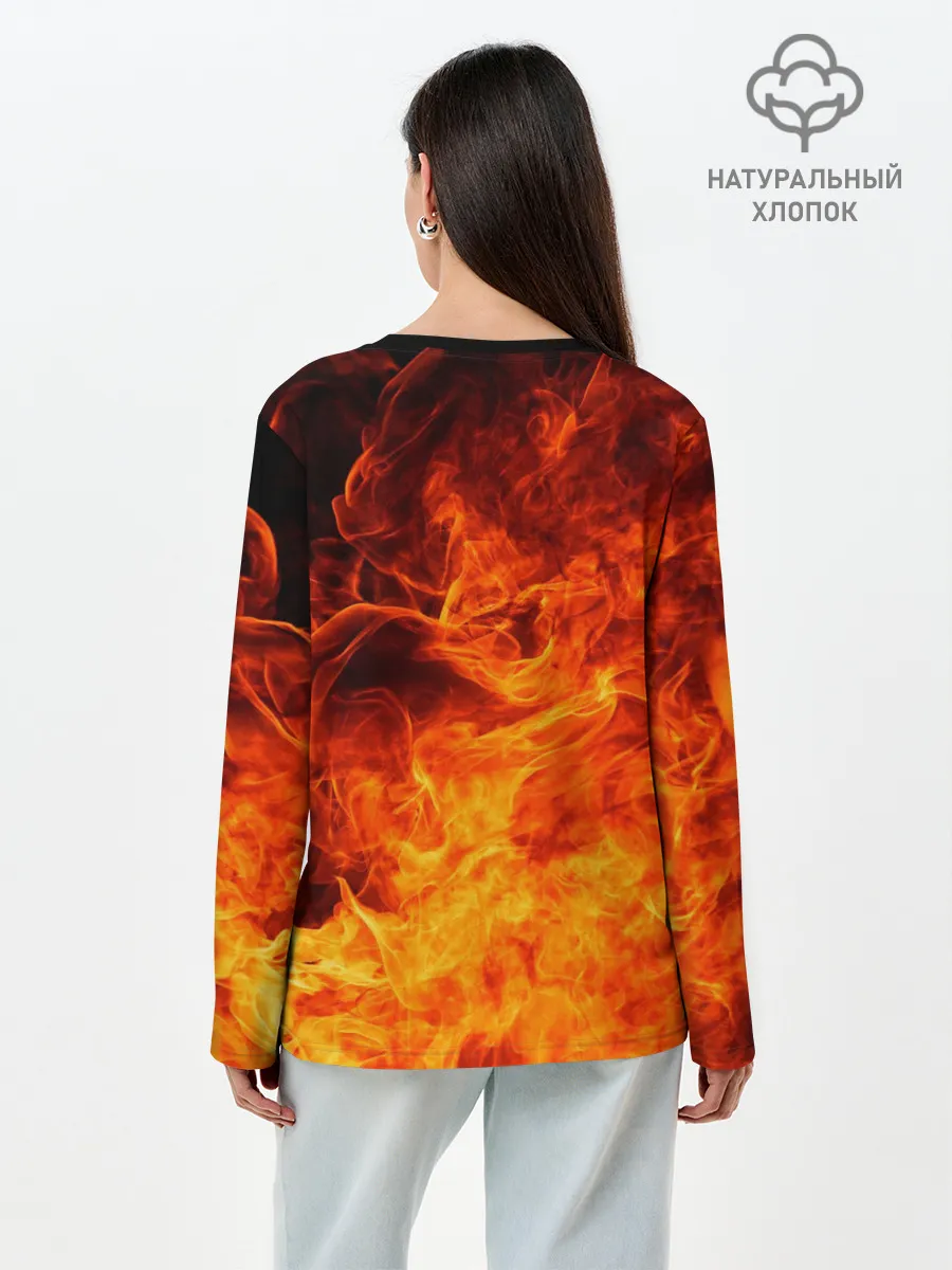 Лонгслив женский. Хлопок / SEA OF THIEVES