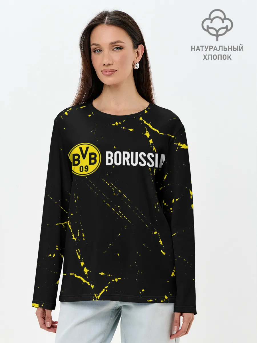 Лонгслив женский. Хлопок / BORUSSIA / Боруссия