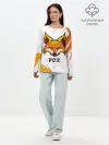 Лонгслив женский. Хлопок / FOX