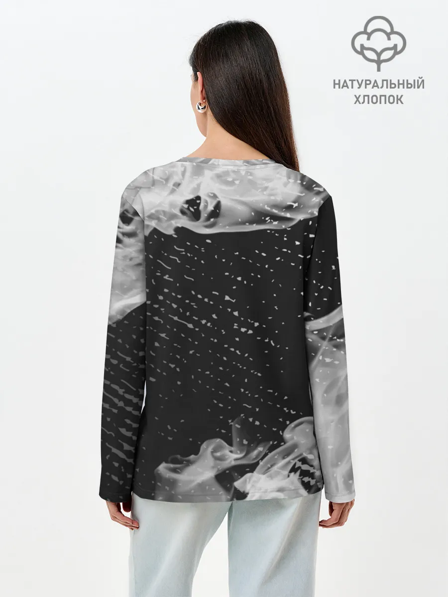 Лонгслив женский. Хлопок / JUVENTUS / ЮВЕНТУС